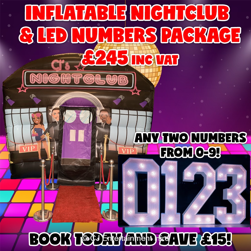 Party Packages Bouncy Castle Hire in Nottingham, Derby, Leicester